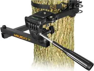 Muddy Basic Camera Arm with 360-Degree Head Adjust Black for Cam Positioning
