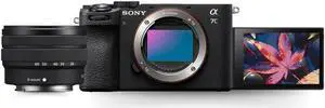 Sony Alpha 7C II Full Frame Interchangeable Lens Hybrid Black Camera Body Bundle