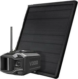 Solar Powered Power Bank + LTE Mobile Security Camera DUAL SIM INC.