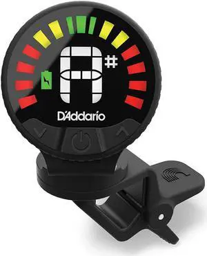 D'Addario PW-CT-26 Nexxus 360 Rechargeable Clip-On Guitar Headstock Tuner