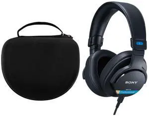 Sony MDR-M1 Professional Reference Closed Monitor Headphones with Bundle