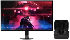 Sony 27 INZONE M10S OLED QHD Gaming Monitor with HDR400 with Sony WFG700N/W INZONE Buds Truly Wireless Noise Canceling Gaming Earbuds (Black) bundle