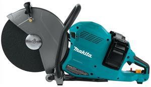 Makita 80V max (40V X2) XGT Brushless Lithium-Ion 14 in. Cordless AFT Power Cutter Kit /w Electric Brake and 4 Batteries