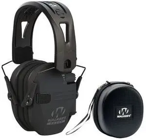 Walker's Razor Tacti Grip with Rubber Headband and Protection Case Bundle
