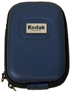 Kodak Compact Zippered Hardshell Blue Camera Case with Shoulder Strap Loop