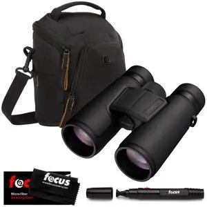Nikon Monarch M5 12x42 Binoculars and Black Camera Shoulder Bag Bundle