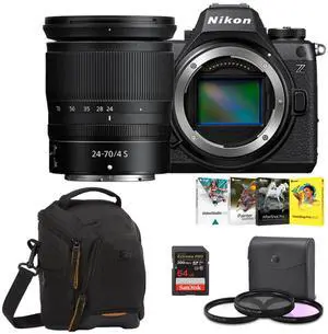 Nikon Z6III FX Format Mirrorless Camera with 24 to 70mm f4 S Lens Bundle