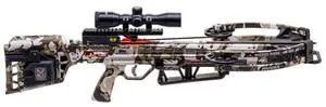 TenPoint Invader M1 Wicked Ridge Compact Profile Crossbow with Built-In ACUdraw Cocking Device and Pro-View 400 Scope (Peak XT)