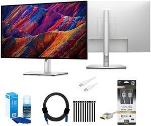 Dell U2723QE UltraSharp 27 Inch 4K USB C Hub Monitor with HDMI Cable Bundle