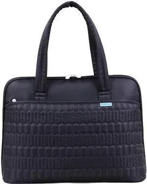 Kingsons Slice of Life Series 15.6"Laptop Shoulder Bag - Purple
