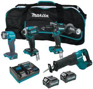 Makita Xgt 40V Max Combo Kit 4Pc