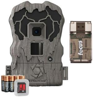 Stealth Cam Browtine 20MP Trail/Game Camera with 720P HD Video, 0.8s Trigger Speed, 60 Feet Flash, Night Mode, and 1-3 Image Burst (Camo)
