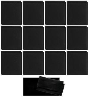 Pioneer IS-40 instax Album for Instant Prints (12-Pack) Bundle with Microfiber Cloth (2 Items)