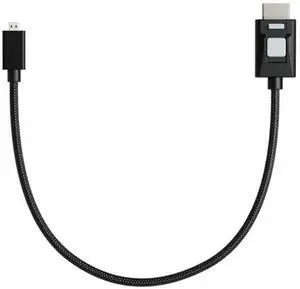 Atomos 4K60 HDR Locking Full HDMI to Micro-HDMI 11.8-Inch Cable for High-Speed Video Transfer (Black)
