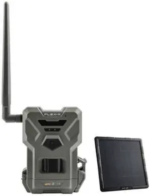Spypoint FLEX-M US Solar Bundle - FLEX-M Trail Camera and SPLB 10 Solar Panel