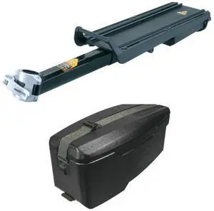 Topeak MTX BeamRack EX Mountain Bike Rack with E-Xplorer TrunkBox Bundle (2 Items)