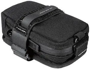 Topeak Elementa Compact Water-Repellent Seat Bag with Quick Access System and Fold-Out Tool Compartment (Black)