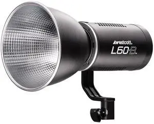 Westcott L60-B Battery Grip with NP-F Adapter Bundle with Westcott L60-B Bi-Color LED Video Light (60W) (2 Items)