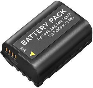 Koah Pro Battery for Panasonic Camera DMW-BLK22 Compatible with Panasonic Lumix DC-S5 and Panasonic Lumix GH5 II (7.2V, 2250mAh)