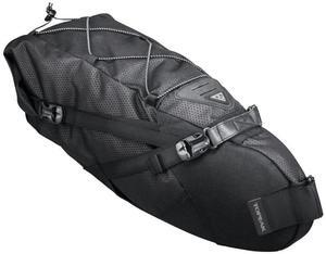 Topeak TBP-BL3B BackLoader 15-Liter Large Capacity Water-Resistant Bike Seat Bag with Upgraded Saddle Mount System (Black)