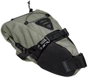 Topeak TD-TBPBL1G BackLoader 6-Liter Capacity Water-Resistant Bike Seat Bag with Upgraded Saddle Mount System (Green)
