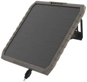Stealth Cam FieldMax External EX 3000 mAh Solar Battery Pack with 10-Inch Solar Panel for Revolver, Flashback, Deceptor Max, and Fusion Max Cellular Trail Cameras