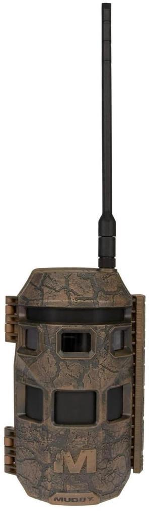 Muddy Trifecta 180 Cellular Camera with 36MP Photo Resolution, 1080p Video Recording, and Customizable Time-Out Delays (Brown)