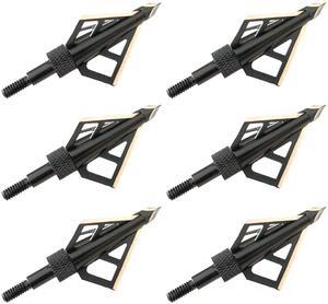 Hunting Made Easy Broadheads Fixed Blade (6-Pack)