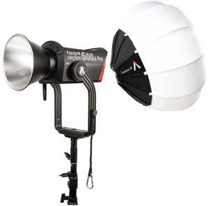 Aputure LS600D PRO Daylight LED Light (V-mount) Bundle with Lantern 90 Softbox C90cm Omnidirectional Soft Light Modifier (2 Items)