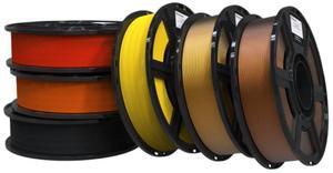 MakerBot Sketch Fall Holiday Pumpkin Spice Themed Filament Pack for Season-Themed Projects (6-Pack)