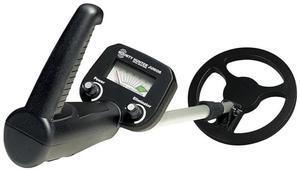 Bounty Hunter Junior Lightweight Metal Detector with 6.5-Inch Weather Resistant Coil, Ergonomic Design, and Comfortable Handle for Children (Black)