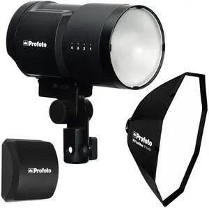 Profoto B10X Off-Camera Flash and Continuous Light Bundle with Profoto Li-Ion Battery for B10 and Profoto OCF Compact and Lightweight 3-Feet Softbox Octa (3 Items)