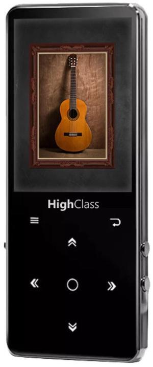 Samvix HighClass 16GB Kosher MP3 Player with Touch Buttons, Built-in Speaker - Voice Recording - Copy/Paste System - Calendar - Date/Time