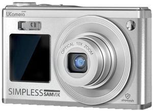 Samvix UCamera Zoom 5 with Video (Silver) - Kosher Digital Camera 10x Optical Zoom and 4K Recording