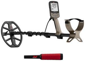 Minelab X-Terra Elite Expedition Pack with Detector, Additional Twine, and Wireless Headphones Bundle with Minelab PRO-FIND 40 Pinpointer with 5-Level Sensitivity Adjustment (2 Items)