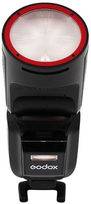 Godox V100 100W On-Camera Flash for Sony with 2.3-Inch Full-Color Touchscreen, Built-In 2.4G Wireless Sync, and Powerful Battery (Black)