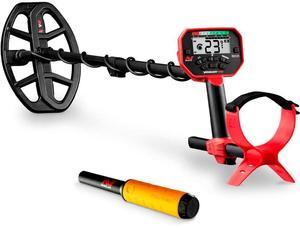 Minelab Vanquish 440 All-Terrain, Powerful, Accurate, and Lightweight Metal Detector Bundle with Minelab 3226-0002 Pro-Find 15 Pinpointer Metal Detector with Splashproof Design (Gold) (2 Items)