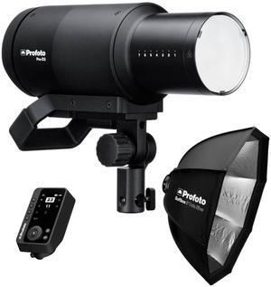 Profoto Pro-D3 750W Industrial-Grade Monolight Bundle with Profoto Softbox 3-Feet Octa (Silver) and Profoto Connect Pro Wireless Transmitter for Camera (3 Items)