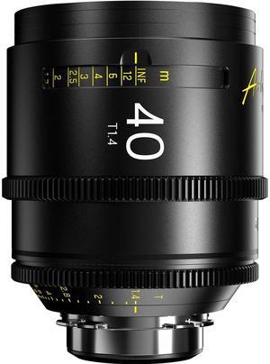 DZOFilm Arles FF/VV 40mm T1.4 Prime Cine Lens with 95mm Front Diameter and Multi-Layer, Nano-Coating Technology for Vista Vision Sensors (ARRI PL)