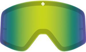 SPY+ Optic Happy LL Yellow with Green Spectra Mirror Replacement Lens with Anti-Fog and Anti-Scratch Coating for Marauder Ski and Snowboard Goggles