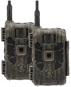 Stealth Cam 40MP Deceptor Max Cellular Trail Camera with 0.4-Second Trigger Speed and 80-Feet Detection Range (2-Pack)