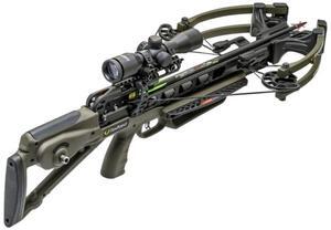 TenPoint Venom X Crossbow with ACUslide Cocking and De-Cocking System, Pro-View 400 Scope, and Scope Struts (Moss Green)