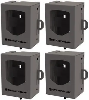 Stealth Cam Bear Security Box (Large, 4-Pack) Bundle (4 Items)