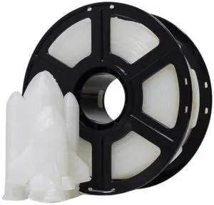 MakerBot 375-0081A PLA Filament with Semi-Translucent Material for Sketch and Sketch Large 3D Printers (Translucent Crystal, 2.2 Lb)