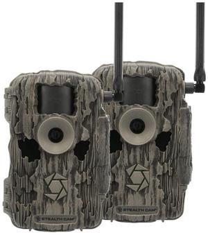 Stealth Cam 36MP Fusion Max Cellular Trail Camera with 0.4 Second Trigger Speed, 80-Feet Detection Range and Infrared Flash (2-Pack)