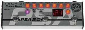 Tech 21 SansAmp PSA 2.0 Programmable Instrument Pre-Amp Pedal