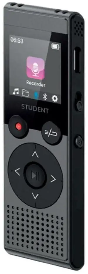 Samvix Student 128 Kosher Office Voice Recorder and MP3 Player with Sound Speaker Supports Automatically Noise Reduction (128GB, Gray and Black) Samvix Student 128 Kosher Office Voice Recorder and MP3 Player with Sound Speaker Supports Automatically Noise Reduction (128GB, Gray and Black)