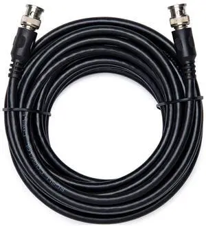 Koah Pro 3G-SDI BNC Male to BNC Male Video Cable BNC - BNC Cable 25 Feet Coaxial Cable with BNC Connectors SD-SDI, 3G-SDI, and HD-SDI Cable OFC Braided 18 AWG RG-6 Coaxial Cable with FPE Insulation