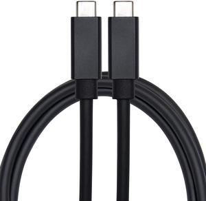 Koah Short USB C to USB C Cable 2.5 Ft - USB Type C Charger Fast Charging Up to 100W - 40 Gbps Data Transfer Rate - USB-C Charger Cord Compatible with Apple, Samsung, and Others - USBC to USBC Charger
