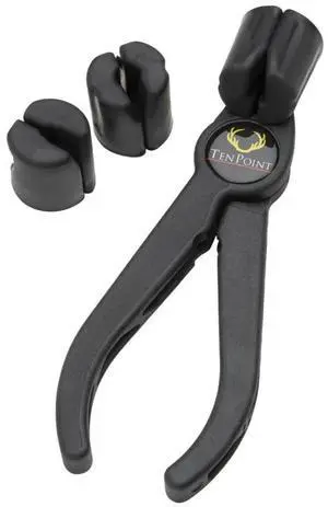 TenPoint Bednar Ultra-Durable Perfect Puller 2.0 with Alpha-Blaze Lighted Nock Deactivator, Three Interchangeable Grippers, No Blisters and Easy Removal (Black)